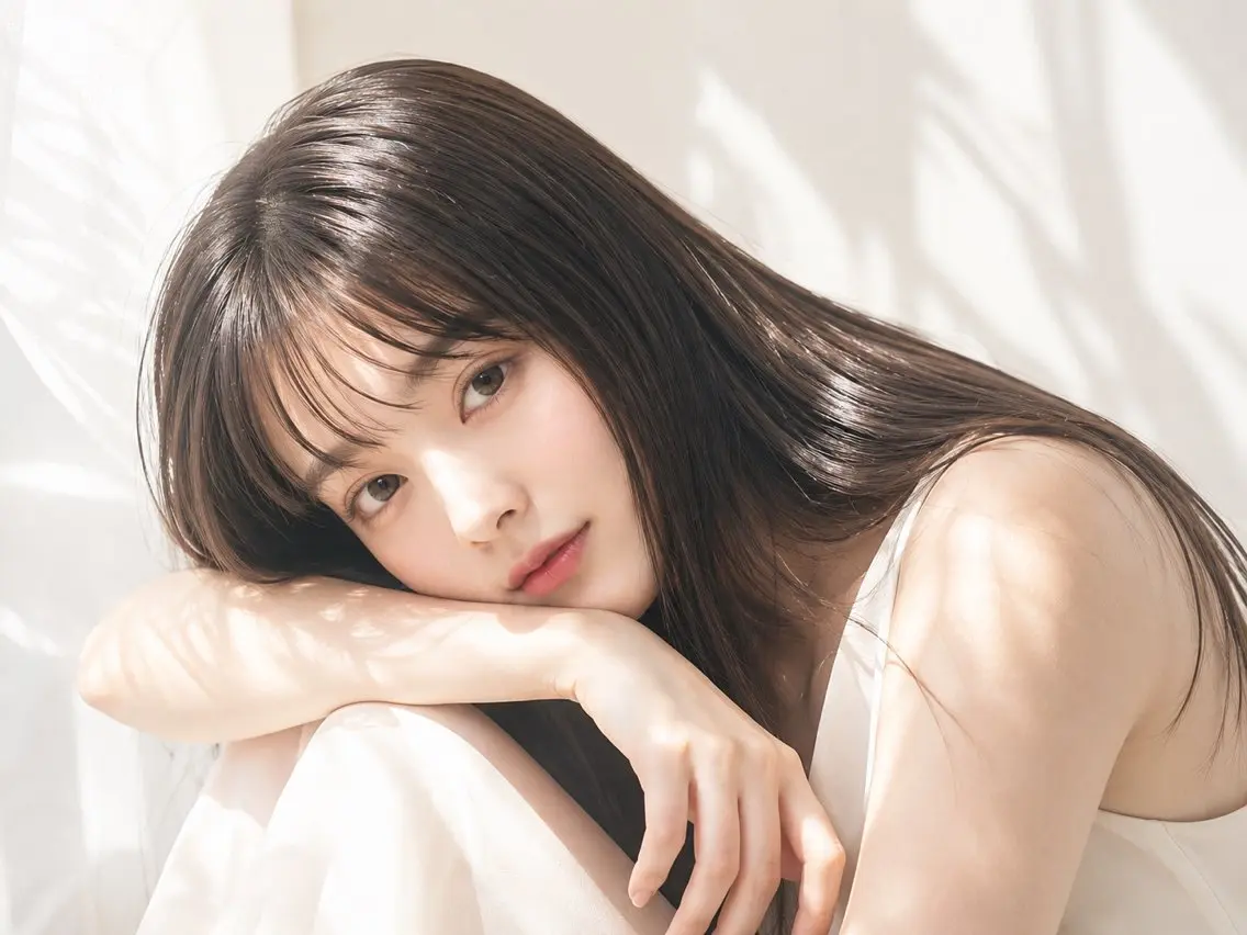ロング カット ヘアカラー トリートメント ,comma rinka💖✨のヘアスタイル