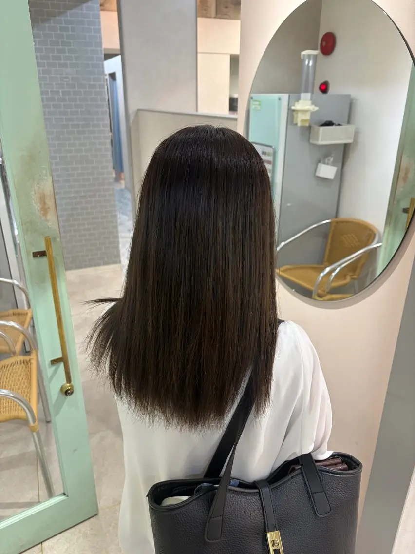 カラー ヘアカラー 千嵐 艶カラー✨のヘアスタイル