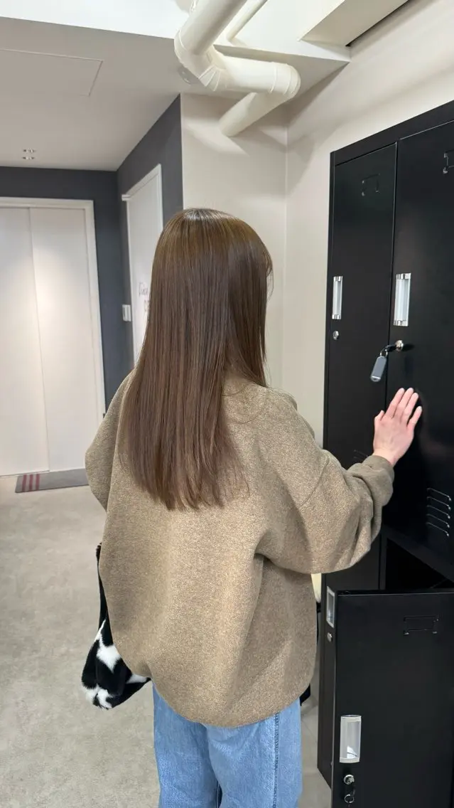 【大人気メニュー✨】カット+髪質改善ストレート+トリートメントの写真