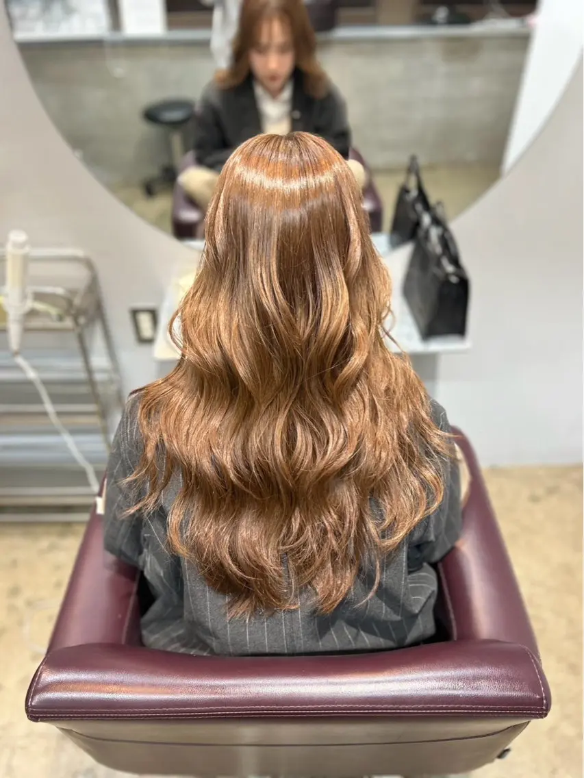 ロング ヘアカラー cuore/ みく/艶カラーのヘアスタイル