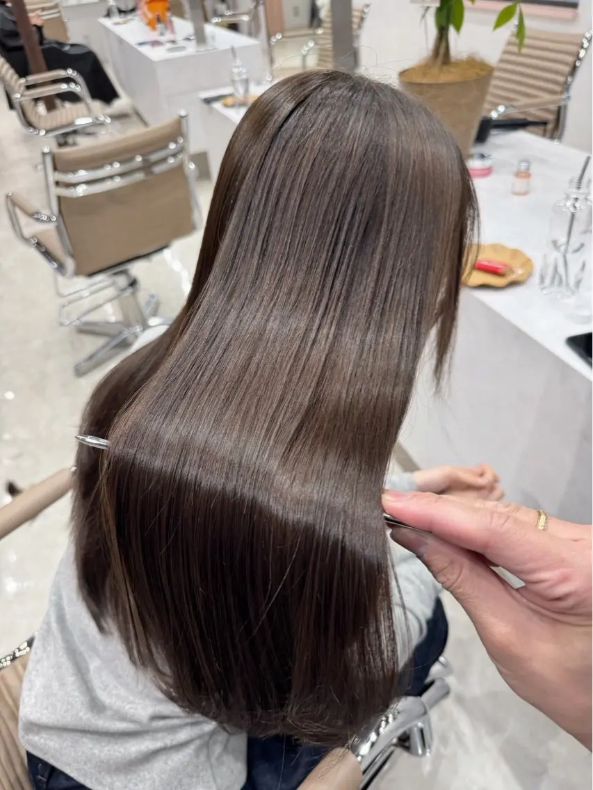 【新規限定】カラーの負担を抑える♢カット＋水素カラー＋セラミド1stepTRの写真