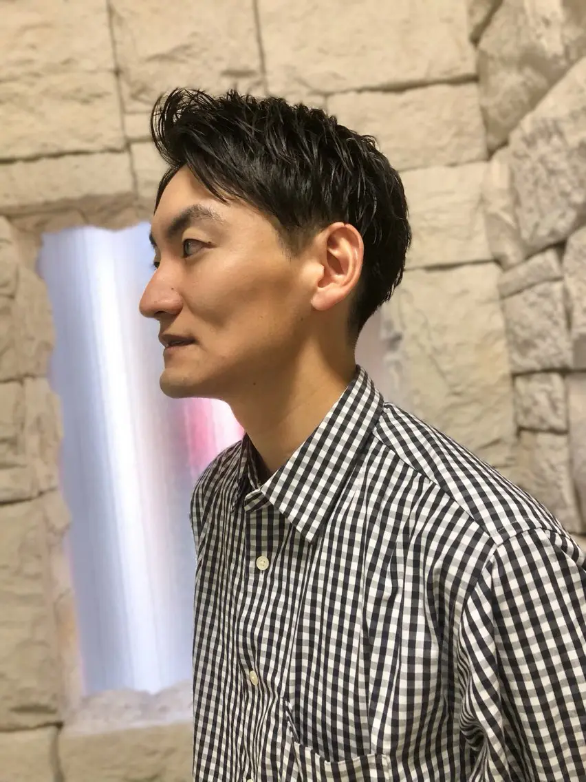 ヘアアレンジ メンズ カット トリートメント ヘアセット メンズ特化✂️栗原 侑也のヘアスタイル