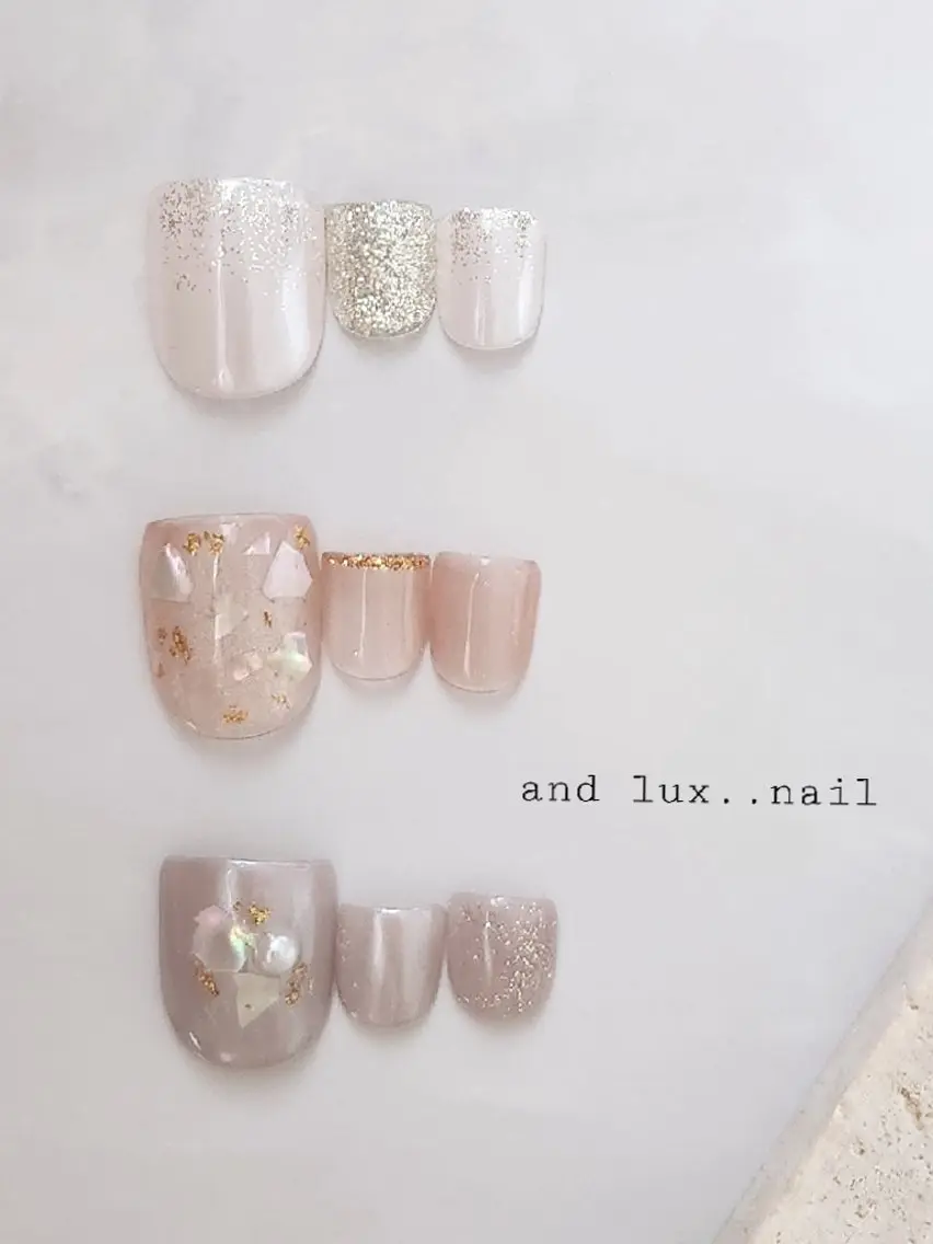 ネイル フットネイル and lux.. nail✽MARIのネイルデザイン