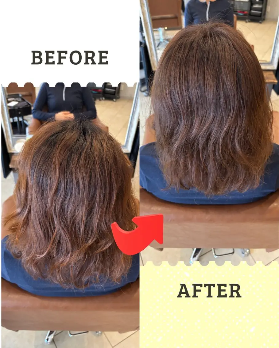 カラー ベージュカラー ヘアカラー 沖本 あやののヘアスタイル