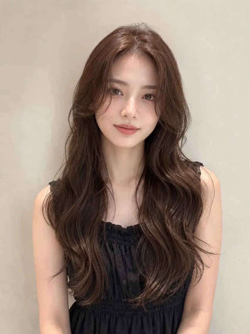 ロング カラー ヘアカラー 透明感カラー💎 アレンジ🩰Rimiのヘアスタイル