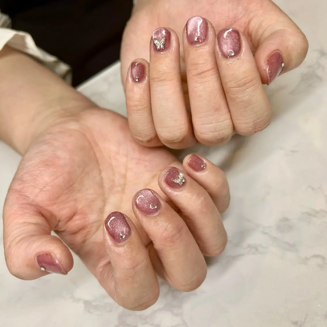 ネイル ピンク yuri .のネイルデザイン