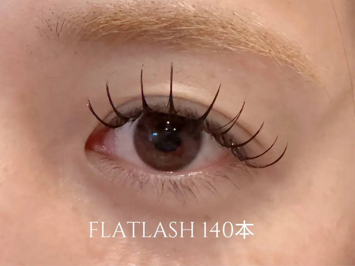 マツエク・マツパ フラットラッシュ Eight  Eye yumaのマツエク・マツパデザイン