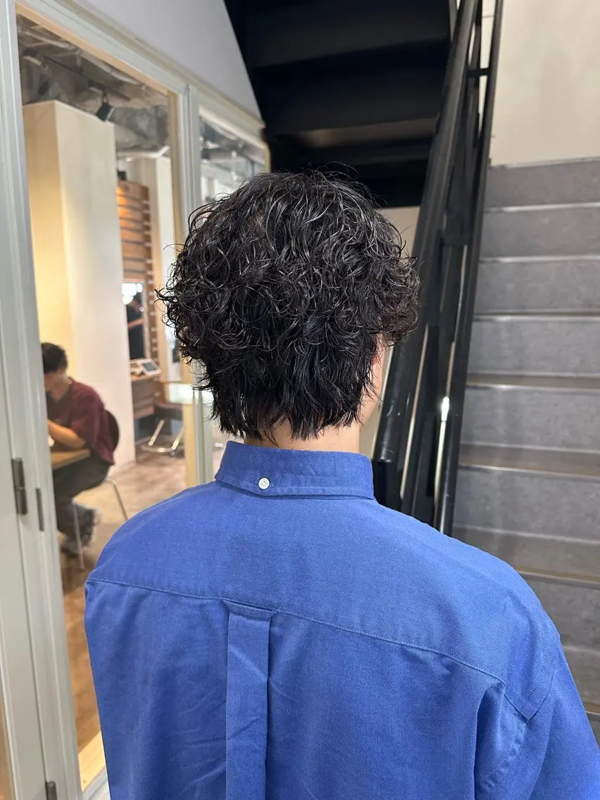 パーマ メンズ カット パーマ 三井淳平 /メンズパーマのヘアスタイル