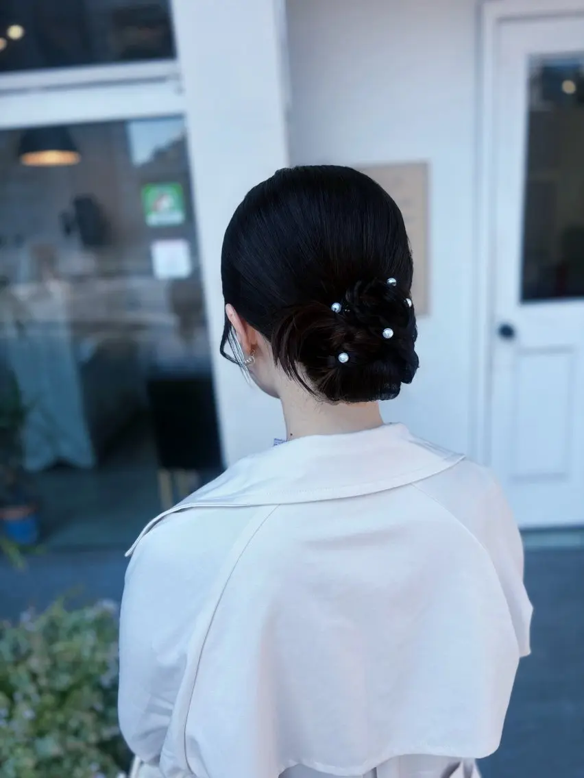 ヘアアレンジ ヘアセット 美髪× ヘアセット✨Araiのヘアスタイル