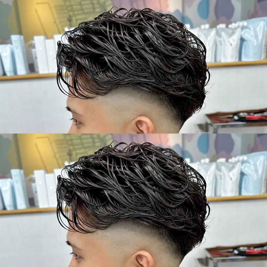 ショート パーマ メンズ メンズ特化✂️ 小枝 優生のヘアスタイル
