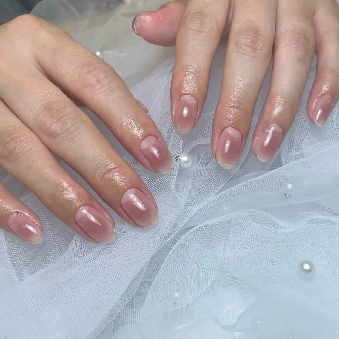 ネイル チークネイル 春ネイル ハンドネイル フットネイル パーツたくさん🍓 SUMIのネイルデザイン