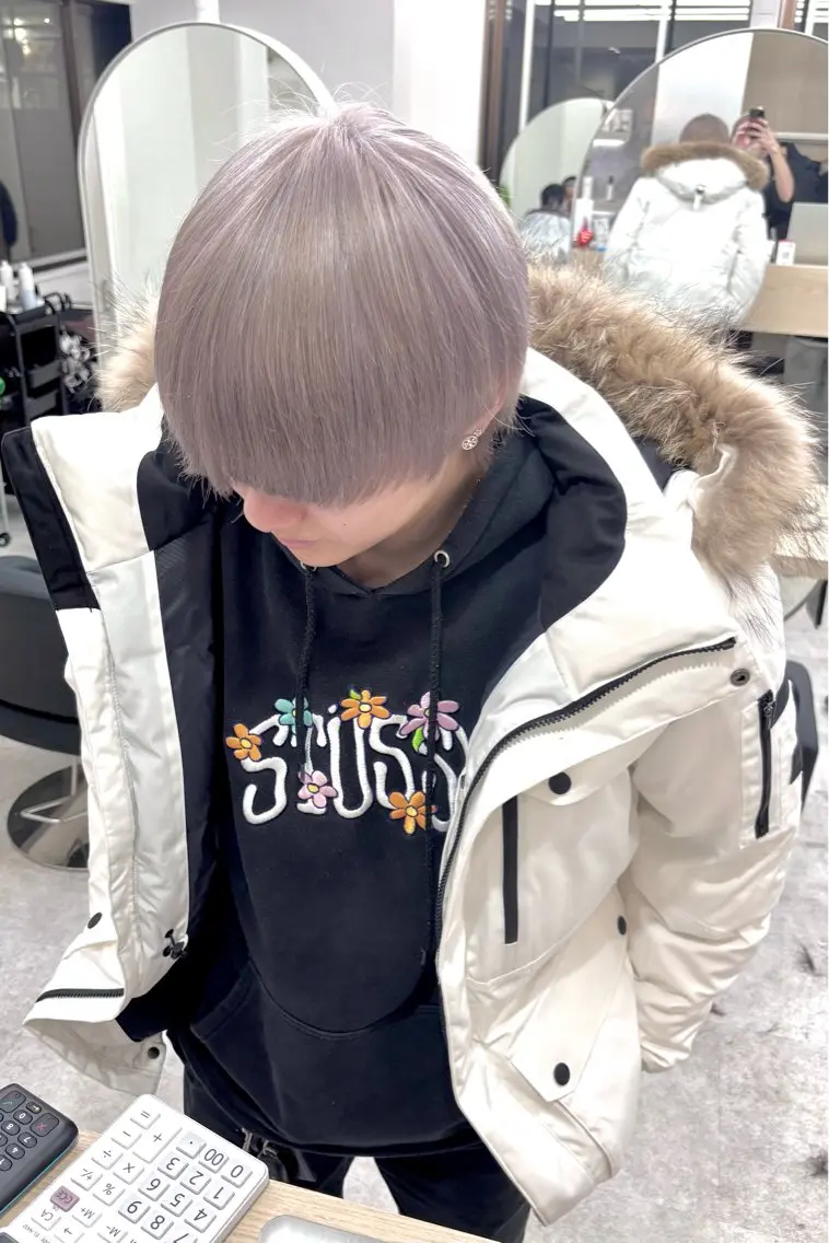 メンズ カット ヘアカラー トリートメント ヘアセット 『最新ヘア・髪革命』 🐬YUYA🐬のヘアスタイル
