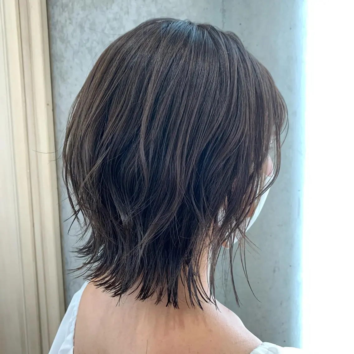 ショート くびれヘア レイヤーカット カット ヘアカラー トリートメント サソウ ユリエ🥥のヘアスタイル