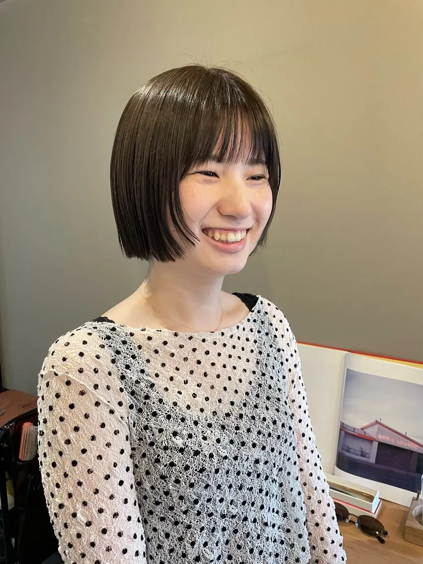 ショート カラー 土川 陽菜のヘアスタイル