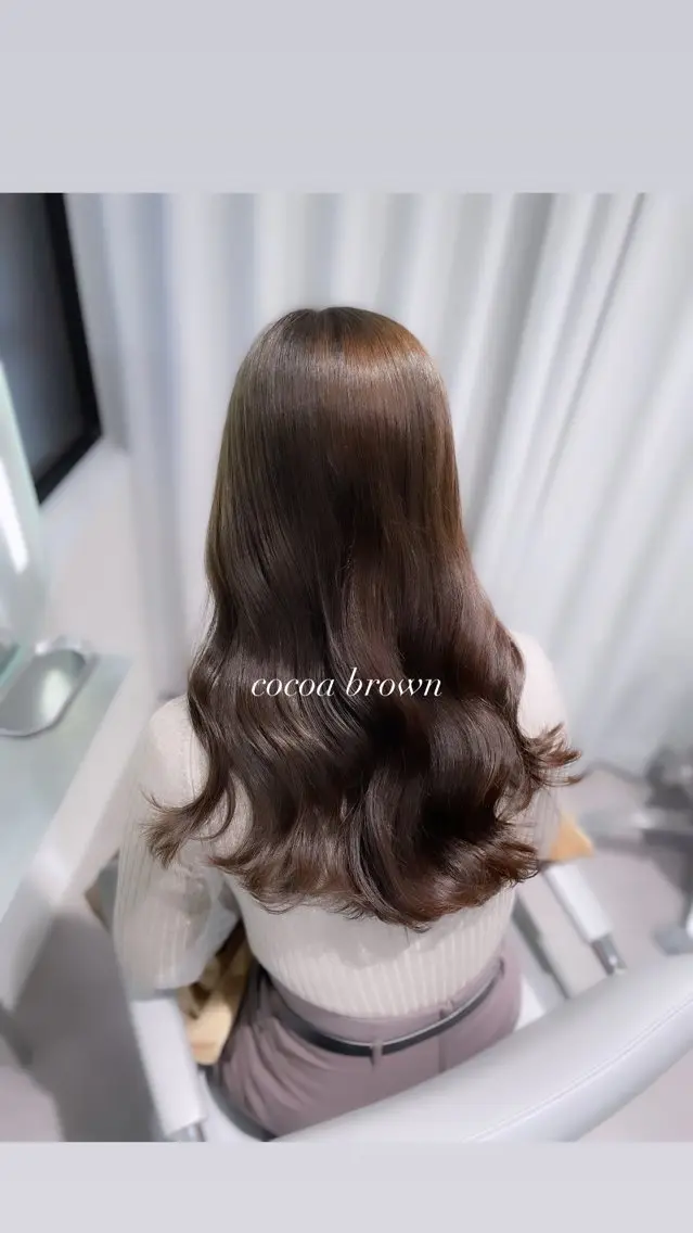 ロング 透明感巻ける縮毛矯正 可愛いStyle杏琉のヘアスタイル