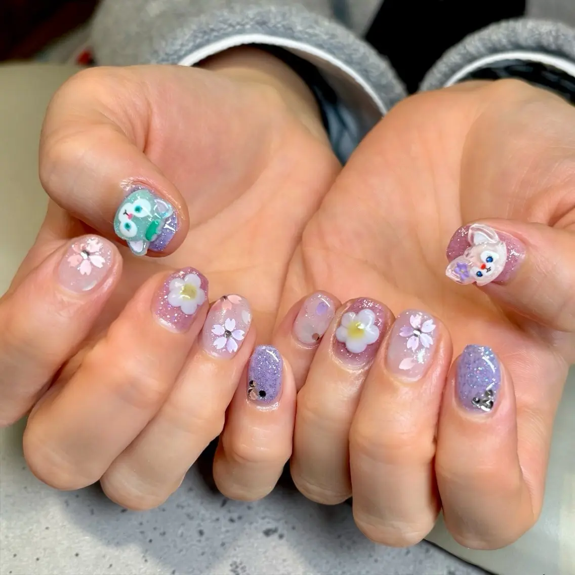 ネイル 持ち込み ハンドネイル orchid mikiのネイルデザイン