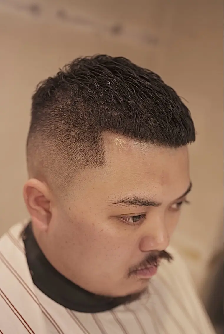 メンズ フェードカット カット 吉祥寺バーバー takumiのヘアスタイル
