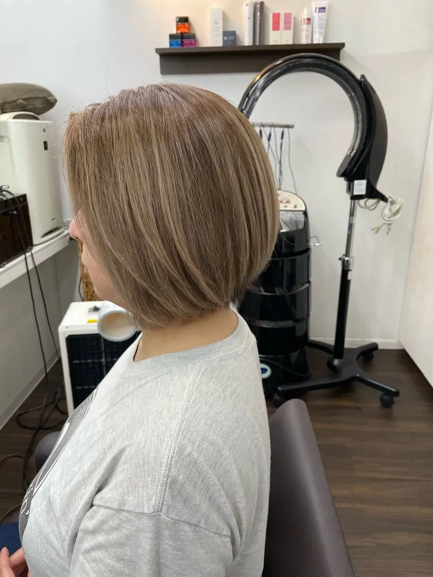 ショート カット ヘアカラー トリートメント ヘッドスパ 髪質改善FORMA 💫S.Katohのヘアスタイル