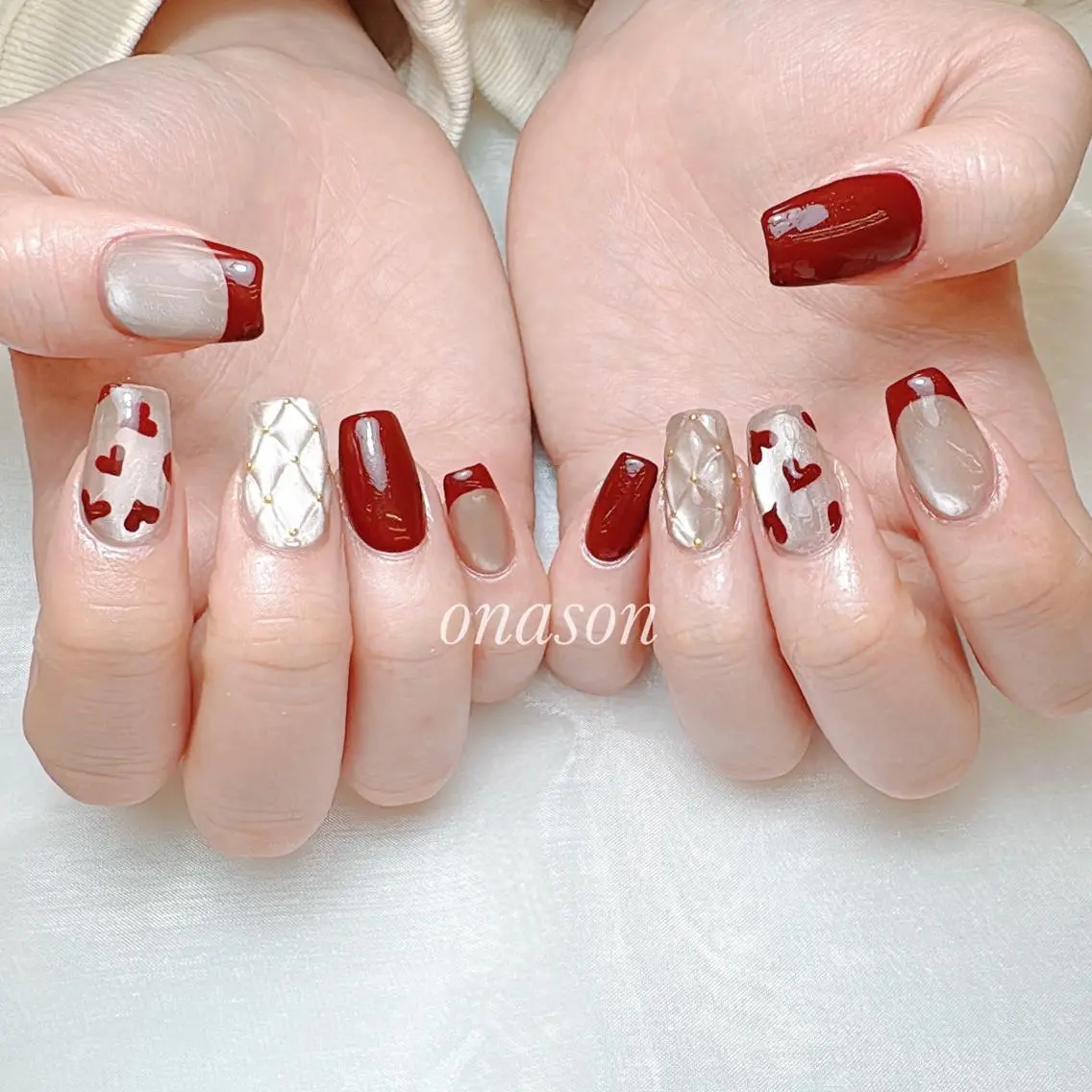 ネイル ハンドネイル Onason NailSalonのネイルデザイン