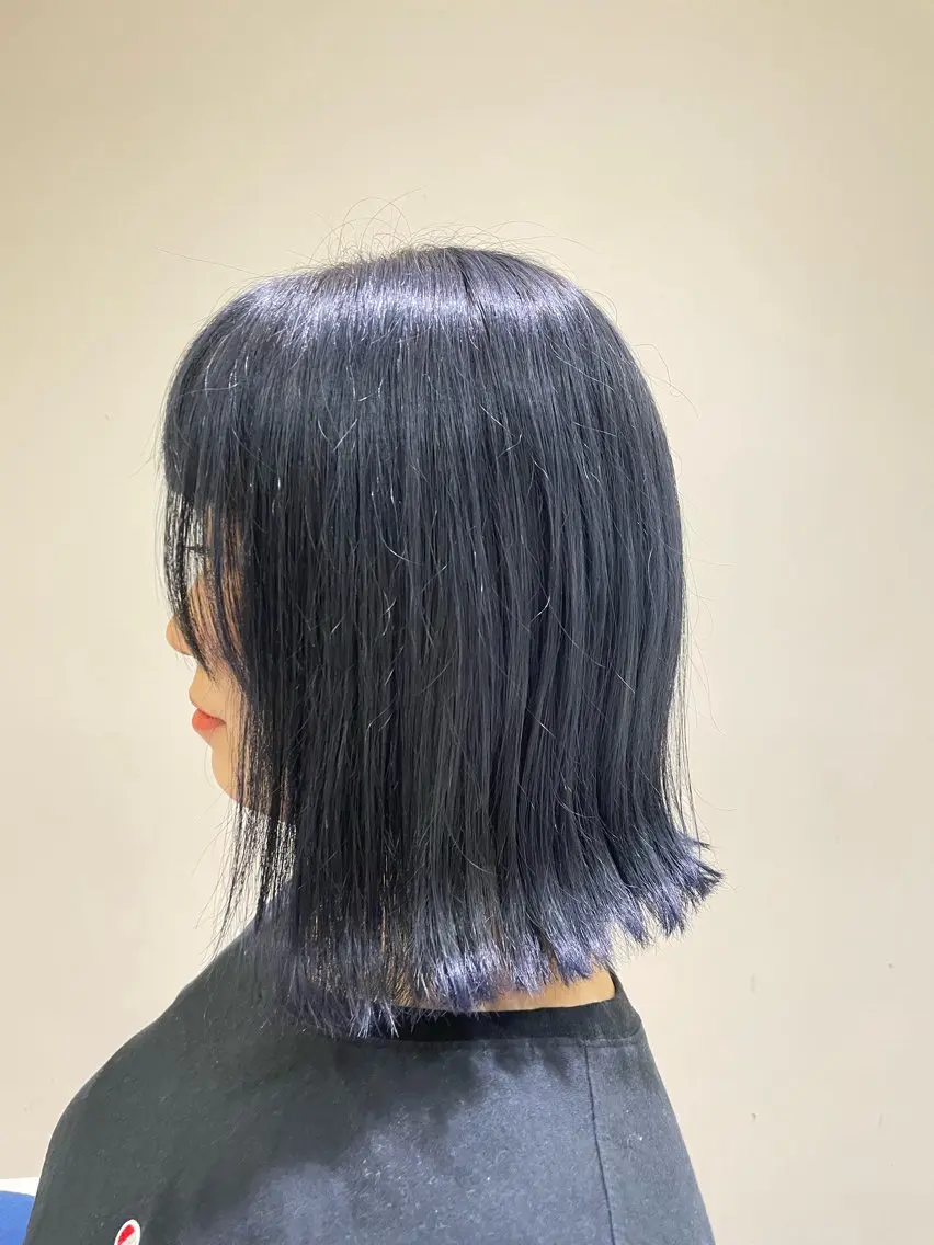 ミディアム ボブ 外ハネヘア WISTARIA FIELD坂本結希奈のヘアスタイル