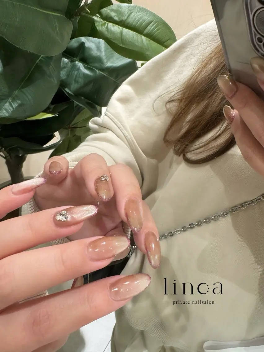 ネイル マグネットネイル linoa nailのネイルデザイン