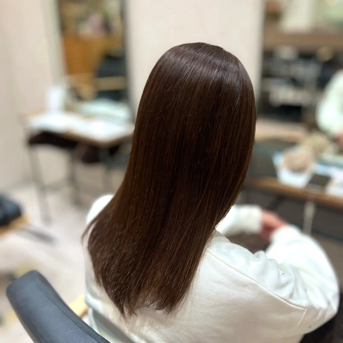 カラー ブラウンカラー ヘアカラー 中谷 安里のヘアスタイル