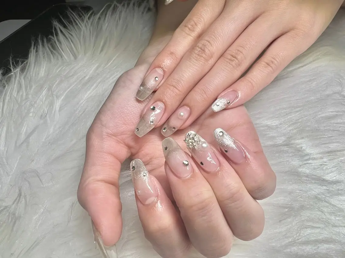 ネイル 仙台中山長さだし可 スカルプAIRI🎀のネイルデザイン