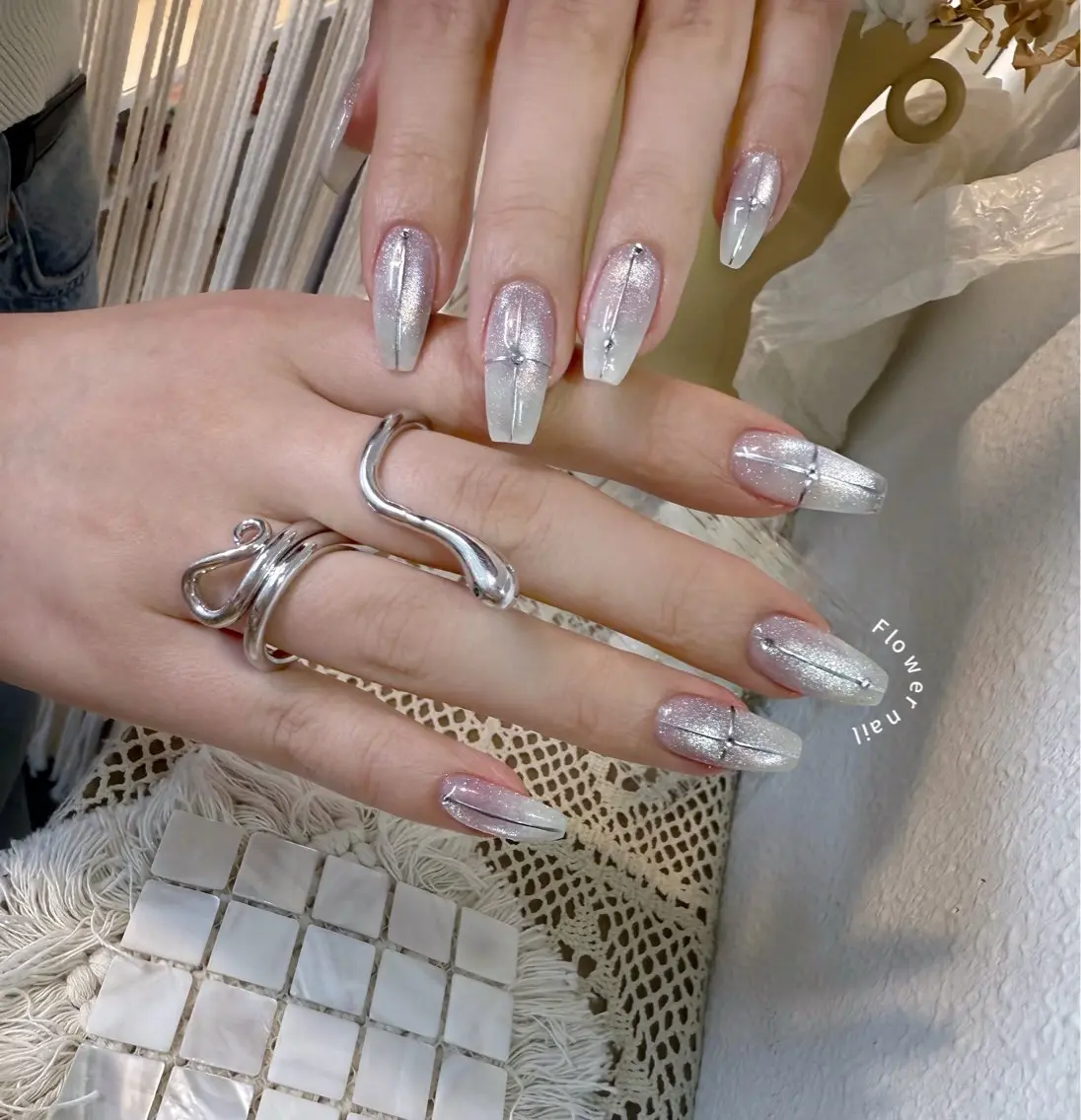 ネイル ハンドネイル Flower nailのネイルデザイン