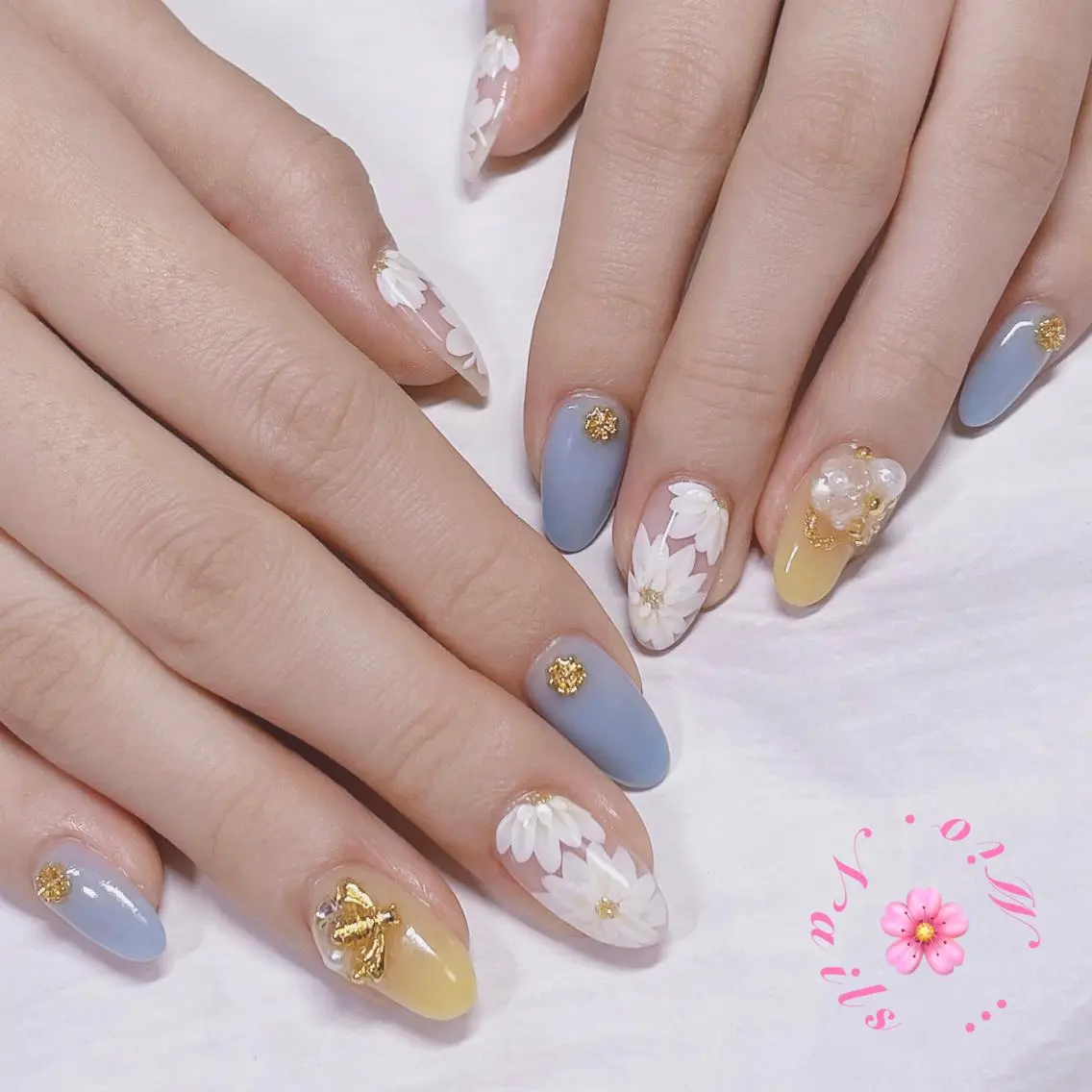 ネイル 春ネイル .Nails Mio 赤羽西ネイルサロンのネイルデザイン