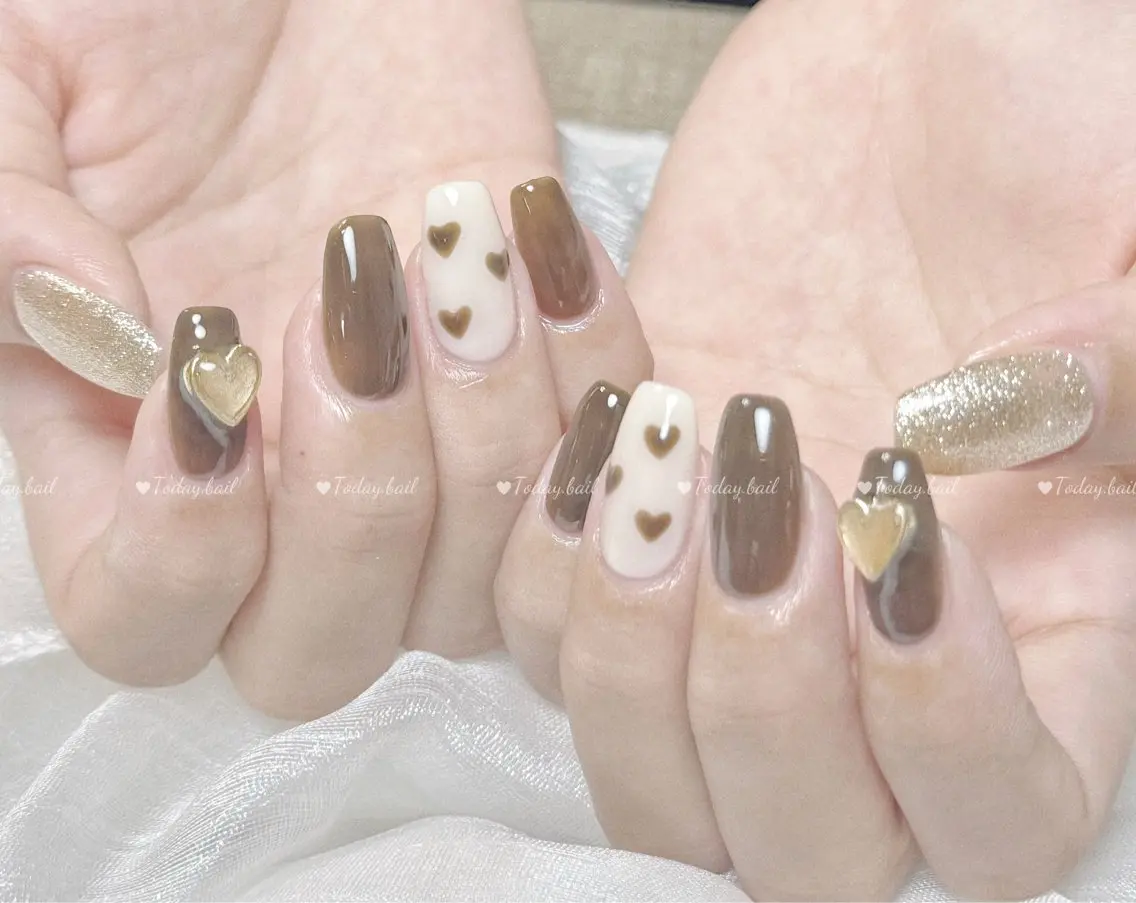 ネイル ハンドネイル 🎀Today nail💅のネイルデザイン