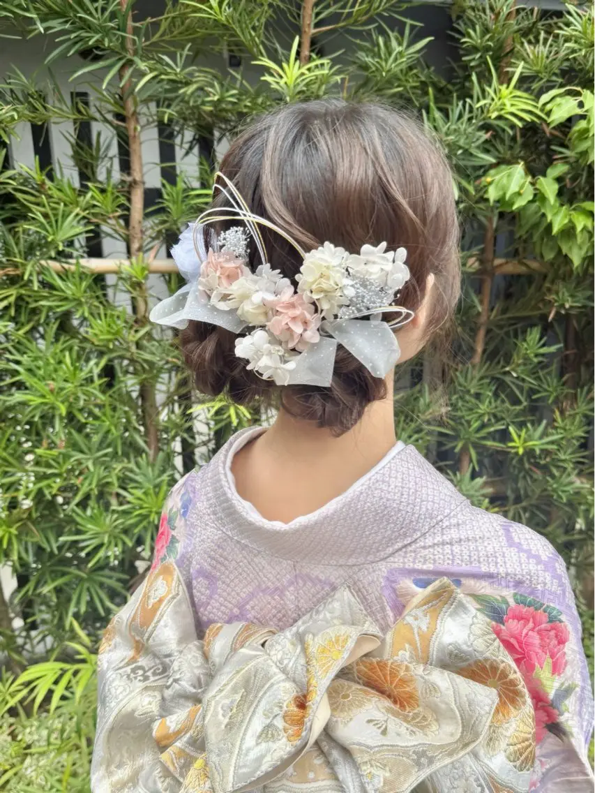 ヘアアレンジ 成人式 🎀韓国ヘアメイク /参列ヘア/neneのその他イメージ