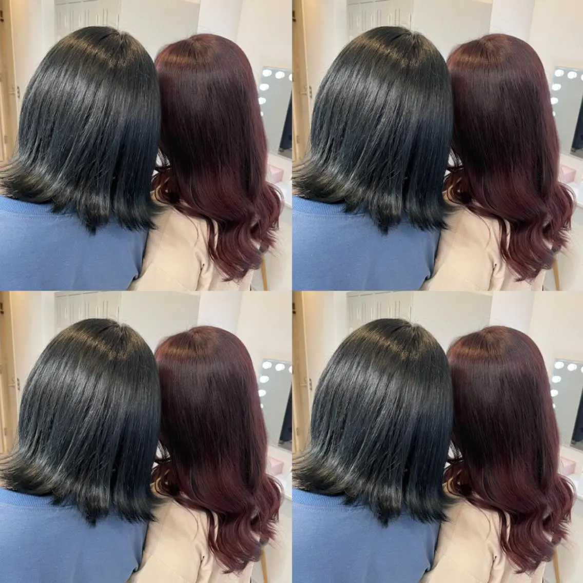 ミディアム カラー ヘアアレンジ 🦋レイヤー特化/ 羽エク/ナツミ🦋のヘアスタイル