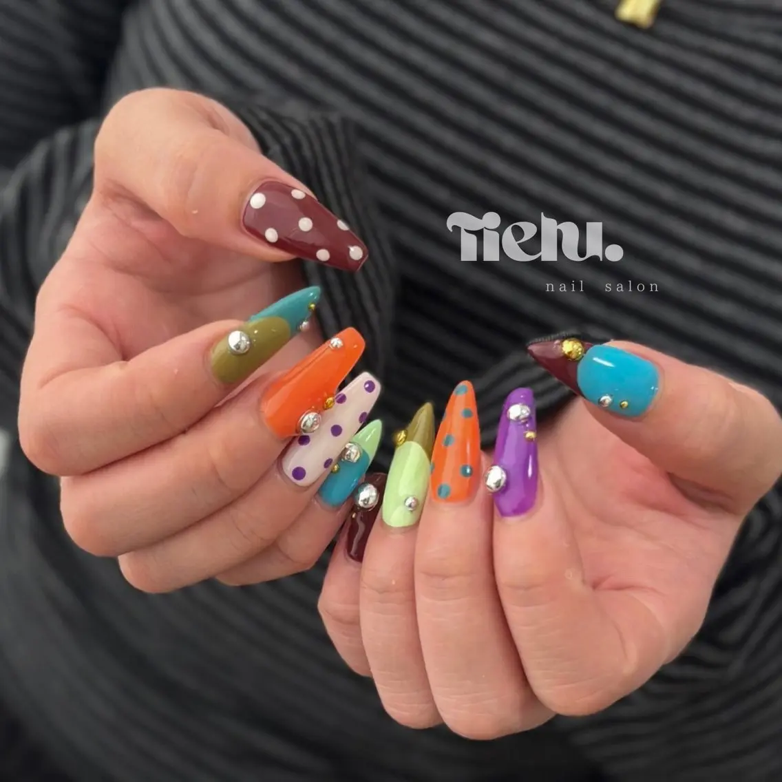 ネイル ハンドネイル Tielu Yukiのネイルデザイン