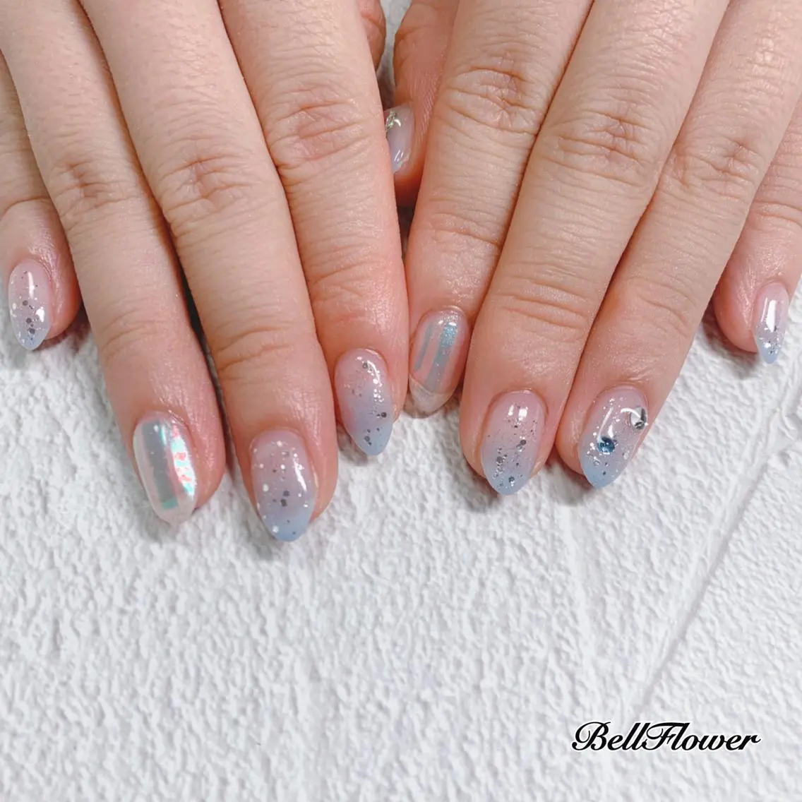 ネイル ハンドネイル Bell Flowerのネイルデザイン
