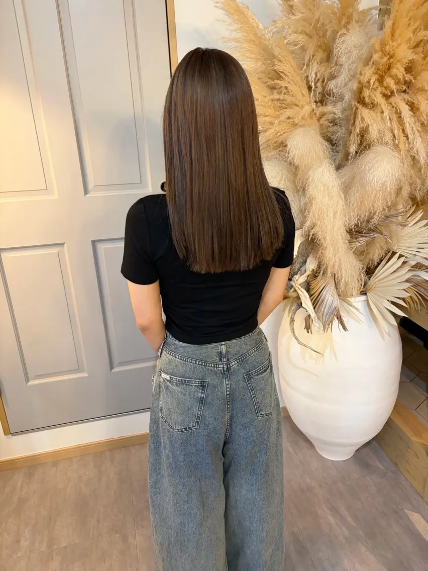ミディアム カット トリートメント 内野 友貴のヘアスタイル