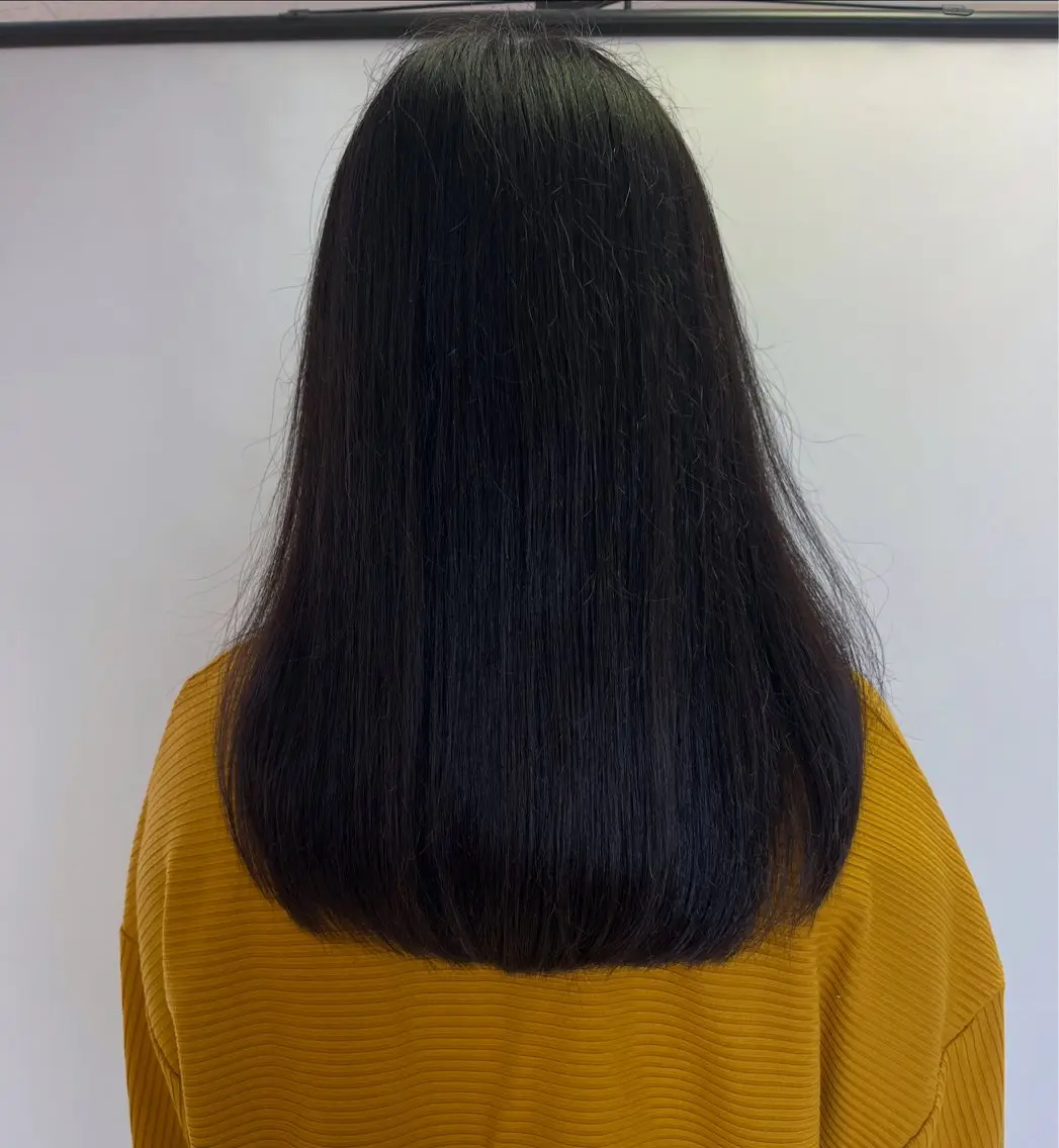 ロング レイヤーカット ロング ローレイヤー 横山 水空のヘアスタイル