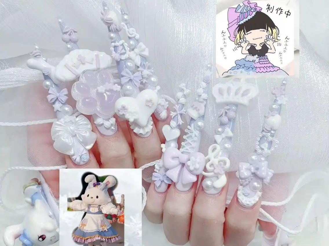 ネイル 長さ出し キラキラネイル 韓国ネイル ロングネイル マグネットネイル ハンドネイル ハンドケア KTNail 🎀 長さ出し専門店のネイルデザイン