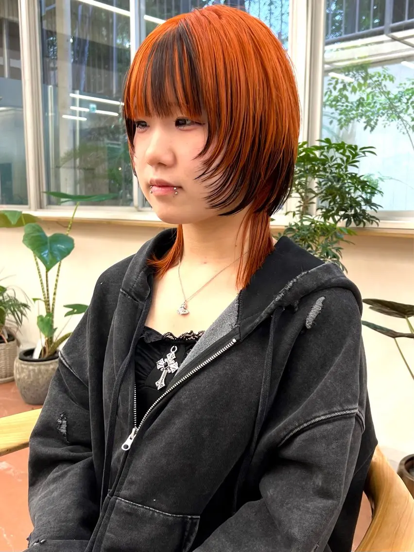 ショート カラー カット ヘアカラー トリートメント 矢場町/栄/上前津/ 佐藤祐希のヘアスタイル