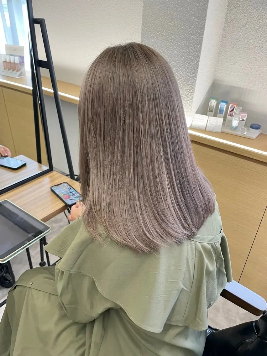 ロング ヘアカラー 森崎 士/似合わせカラーのヘアスタイル