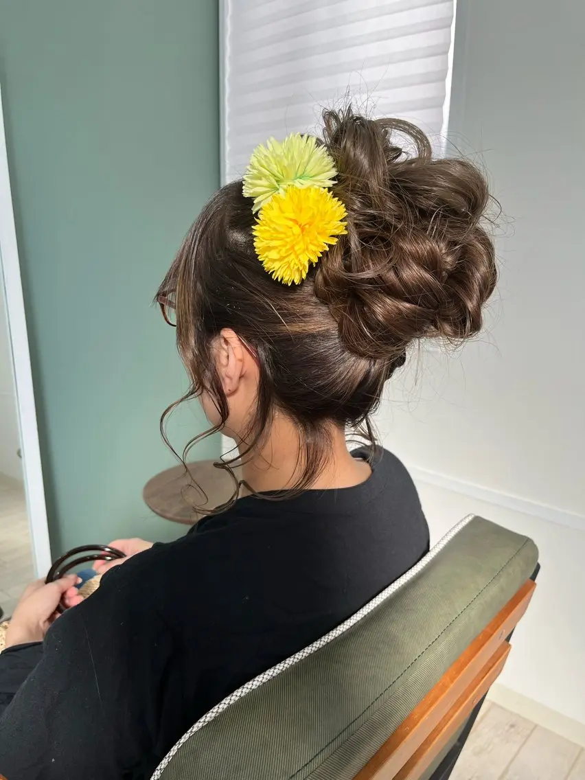 ヘアアレンジ ヘアセット M.arc 【マーキ】のヘアスタイル