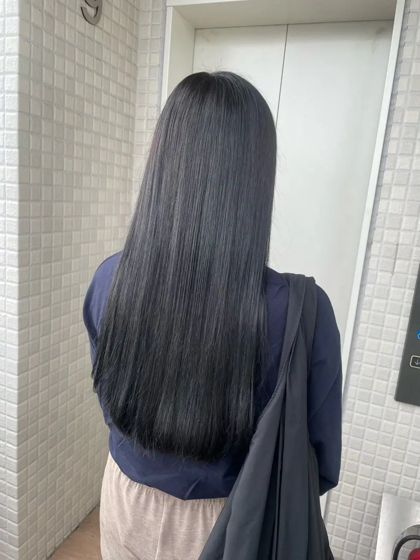 セミロング 【美容室が苦手な方 専問美容室】MIHOのヘアスタイル