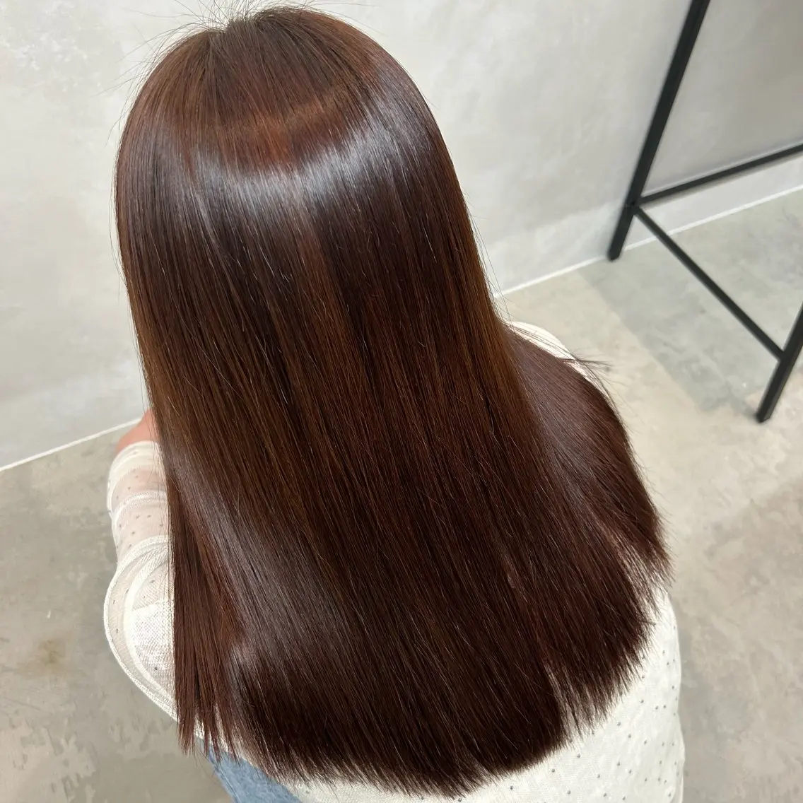 ロング カラー ヘアカラー トリートメント 透明感カラー🍯 髪質改善🫧 野々愛のヘアスタイル