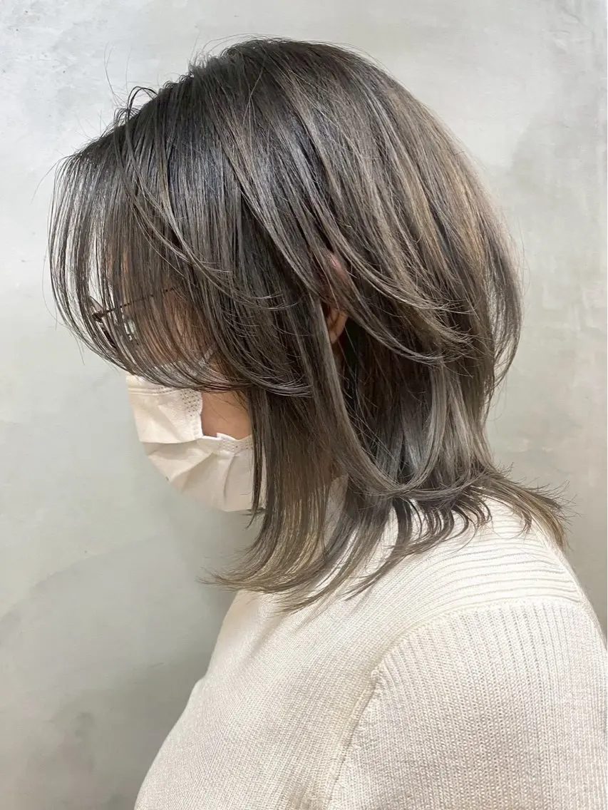 カラー ヘアカラー ヘッドスパ ルキヤ/ elima横浜西口のヘアスタイル