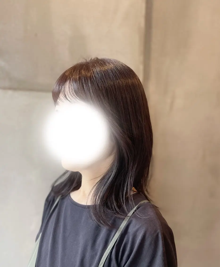 カラー ヘアカラー wakaba 透明感カラーのヘアスタイル
