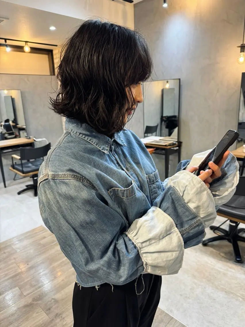 似合わせカット＋コスメパーマ＋4stepトリートメントの写真