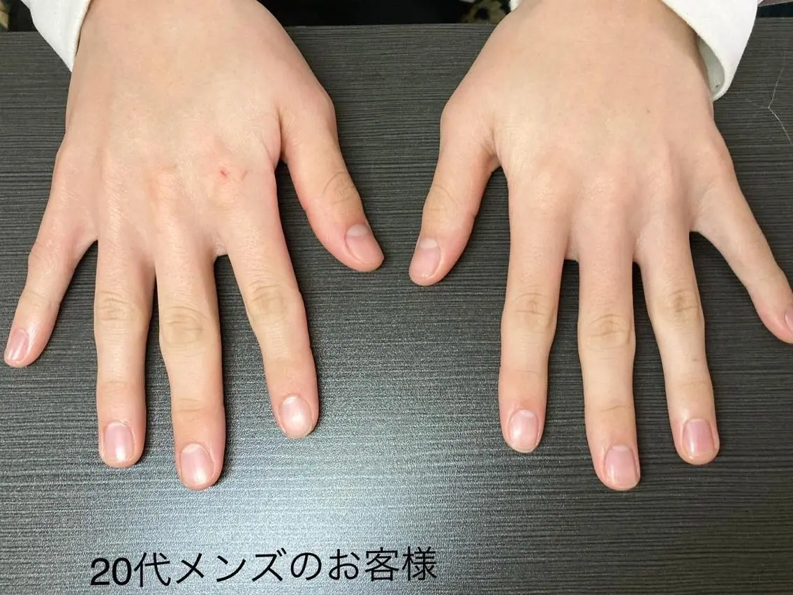 メンズ ネイル メンズネイル ケアリスト🍀 マリユキのネイルデザイン