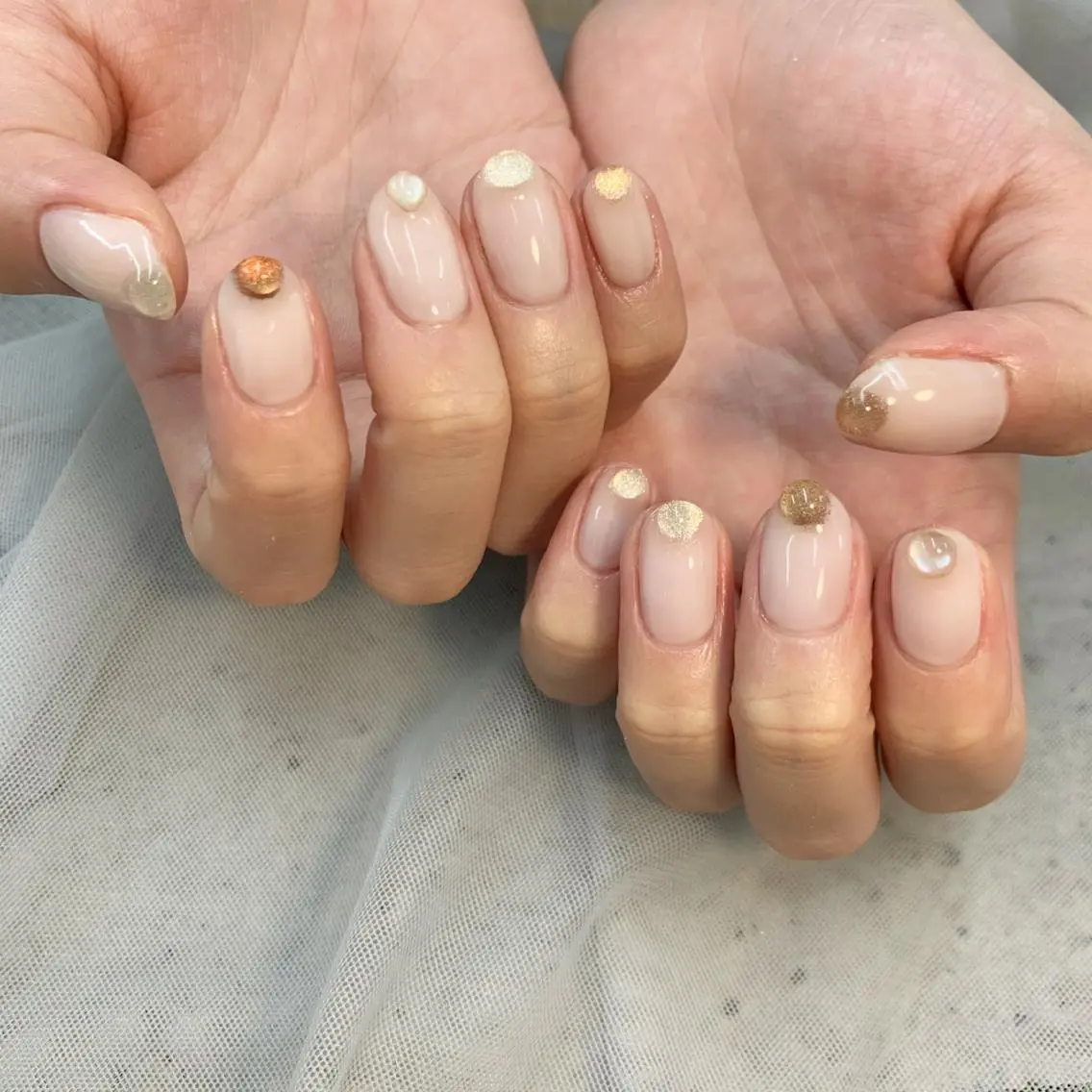ネイル 新宿ニュアンスネイル makotoのネイルデザイン