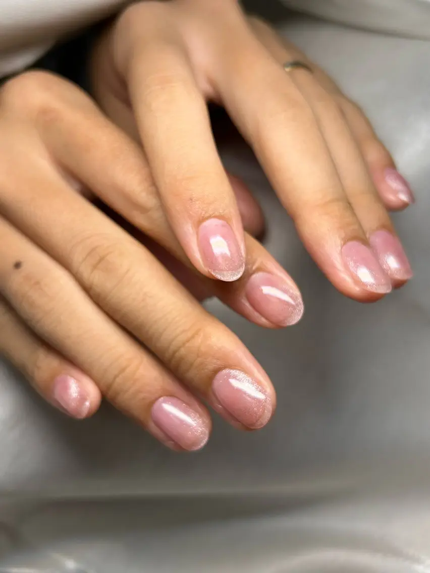 ネイル フレンチネイル マグネットネイル Nailsalon MONA.のネイルデザイン