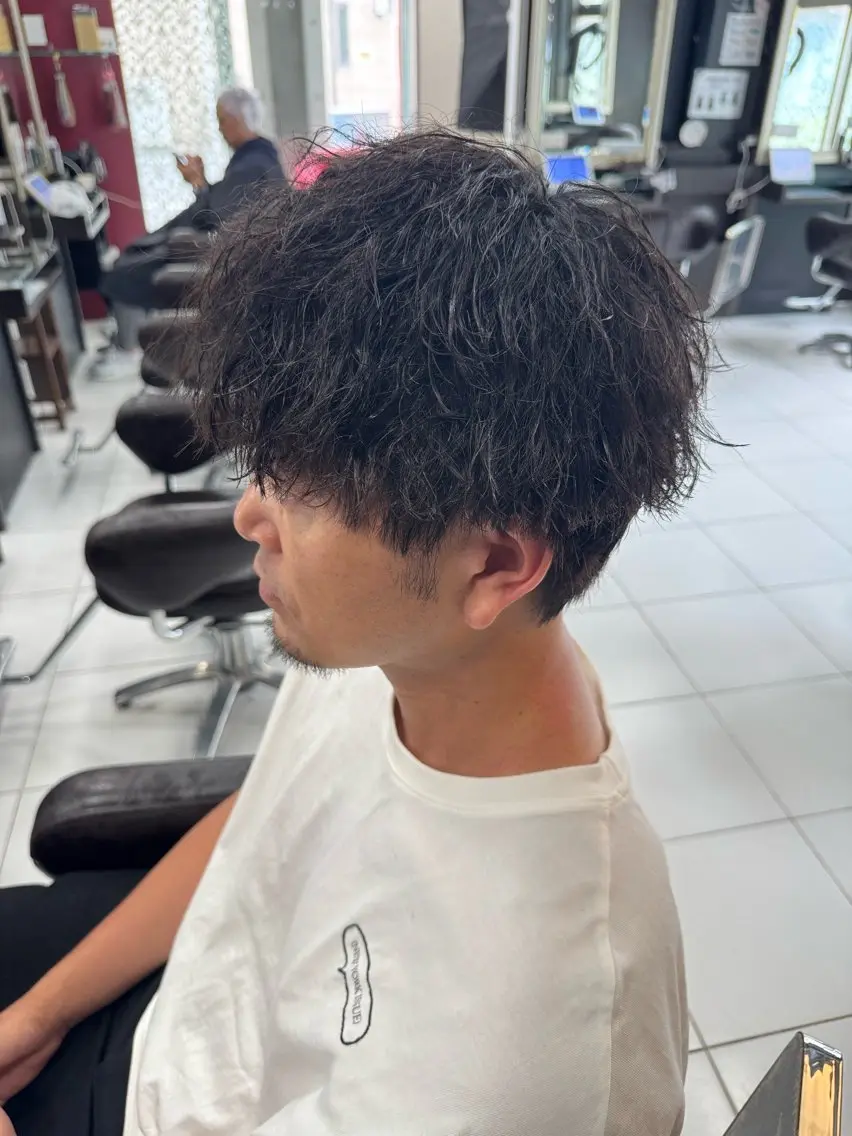 パーマ メンズ ᴘʀɪᴢᴇ 🌜 ᴀɴʀɪ 🌜のヘアスタイル