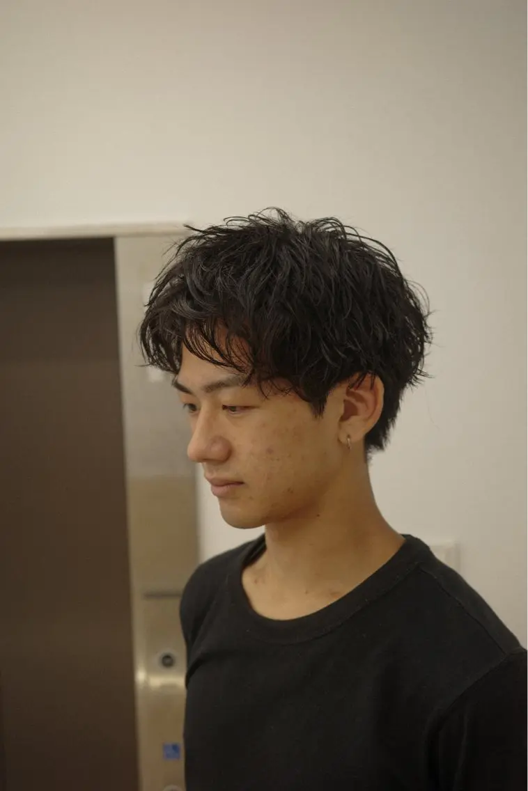 先着一名様限定🙇♂️🌀メンズカット+パーマ🌀の写真